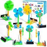 Bulk STEM Kits - 8 Set Solar Powered Fans, Science Kits for Kids Age 8-12 6-8 12-14 10-12, Stem Building Toys for Ages 8-13, Boys Girls Crafts for Kids, Classroom School Gifts Experiments Activities