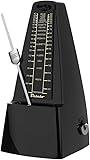 Ueteto Mechanical Metronome Black/Loud Sound Piano Drum Violin Guitar