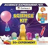 Junior Science Kit for Kids Age 4-14 | 50+ Stem Science Experiments | Educational Toy for Boys and Girls | Birthday Gift for Smart Kids- Curious Junior