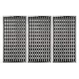 Grill Grates for Charbroil Performance Tru-Infrared 3 Burner 463370719 463371116 463280019 463371716 463633316 Porcelain-Enameled Cooking Grid Replacement for CharBroil G460-0500-W1 Emitter Plates