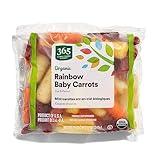 365 by Whole Foods Market, Organic Rainbow Baby Carrots, Cut & Peeled, 12 oz