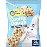 Pillsbury Ready to Bake Refrigerated Chocolate Chip Cookie Dough, 24 Cookies, 16 oz