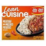 Lean Cuisine Frozen Meal Meatloaf With Mashed Potatoes, Protein Kick Microwave Meal, Meatloaf Dinner, Frozen Dinner For One 9.375 oz