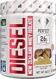 PERFECT SPORTS Diesel 100% New Zealand Whey Protein Isolate | Stevia Sweetened, No Artificial Ingredients, Keto | 0g Carb, 0g Fat, 26g Protein | 360 Grams (Chocolate Peanut Butter)
