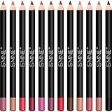 IS'MINE Matte Lip Liner Set - 12 Assorted Colors High Pigmented Natural Lip Makeup Soft Pencils Longwear Smooth Ultra Fine (Color Set -1)