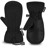 Andake Children's Ski Glove Mittens Breathable Winter Weather Windproof Warterproof Snowboarding Outdoor Sports Kid's Gloves for Boys Girls