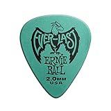 Ernie Ball Everlast Guitar Picks, Teal 2.0mm, 12-pack (P09196)