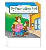 ZOCO – My Favorite Bank Coloring Books (25 Bulk Pack, Without Crayons) – Banking & Financial Education Activities for Kids