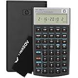HP 10bII+ Financial Calculator – 100+ Functions for Business, Finance, Accounting, Statistics & Algebra – College & High School Calculator, Exam Approved for SAT, AP, PSAT – Includes Case & Cloth