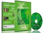 Nature DVD - Four Seasons Spring - Garden and Landscape Scenery of Flowers with Birds and Natural Sounds