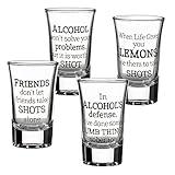 Lillian Rose Party Shot Glasses Set of 4