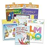 Kaplan Early Learning Classic Read-Aloud Books and CDs Set - 6 Storybooks with Audio for Early Literacy & Listening Skills | Read Along Books for the Classroom or Home | Children's Book with CD for Ki