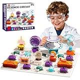 VATOS Science Circuit for Kids, 68PCS Electronics Exploration Kit with 450+ Projects, Rotational Imaging, Sound Recording & Playback, STEM Educational Toy for Boys Girls Ages 6+