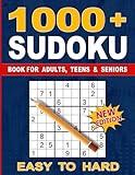 1000+ Sudoku Puzzles for Adults: A Book With More Than 1000 Sudoku Puzzles from Easy to Hard for adults.
