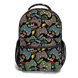 aportt Video Game Controller Kids Backpack for School Casual Daypack Backpacks Player Gamepad Lightweight Book Bag Board Gamer Black Shoulder Bag for Boys Girls Students Travel Camping Outdoor