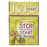 101 Ways to Stop Worrying & Start Living, Inspirational Cards to Keep or Share (Boxes of Blessings)