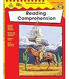 Carson Dellosa The 100 Series Reading Comprehension 7th Grade and 8th Grade Workbook, Nonfiction and Fiction Passages, Poetry, Reproducible Activities, Classroom or Homeschool Curriculum (Volume 22)