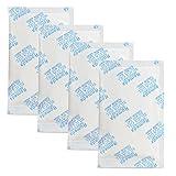 55 Pcs 5 Gram Silica Gel Packs, Transparent Desiccant, Desiccant Packets for Storage, Moisture Packs for Spices Jewelry Shoes Boxes Electronics Storage