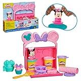 Play-Doh Disney Junior Mickey Mouse Clubhouse, On-The-Go Bakery Playset with Minnie Mouse, Play Food Preschool Toys, Arts & Crafts Gifts for Kids 2+