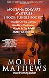 Montana Cozy Art Mysteries 4-Book-Bundle Box Set: Murder On The Canvas, Murder In the Frame, Murder In the Palette, Murder on the Lake
