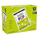 SkinnyPop Popcorn, Original, Trick or Treat Snack Bags, Gluten-Free, Non-GMO Snacks, 0.5oz, 12 Count