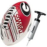 Franklin Sports Georgia Bulldogs Foam Football - Youth Mini Football for Kids - 8.5" Junior Soft Foam Ball - SPACELACE Easy Grip Cover - Perfect Toy for Kids