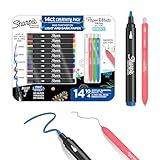 Sharpie Creative Markers, Paint-like Acrylic Markers, Bullet Tip, and Paper Mate InkJoy Bright Gel Pens, Assorted Colors, Teacher Appreciation Pack, 14 Count
