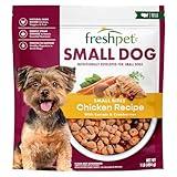 Freshpet Healthy & Natural Food for Small Dogs/Breeds, Fresh Grain Free Chicken Recipe, 1lb, Yellow (6-27975-01204-5)