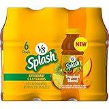 V8 Splash Tropical Blend Flavored Juice Beverage, 12 fl oz Bottle (6 Pack)