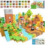 Fuwidvia Magnetic Blocks - 100PCS Magnets Cubes, Magnetic Building Blocks STEM Montessori Sensory Toys for 3 4 5 6 7 8-13 Year Old Boys Girls Birthday for Kids