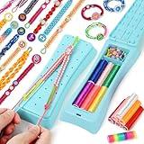 QXHOL Friendship Bracelet Making Kit for Girls - Arts Crafts for Kids String Bracelets Maker Set - Best Birthday Gift Ideas for 8-12 Year Old Girl & Popular Toys Ages 6 7 9 10 11, 8-13 yr Old
