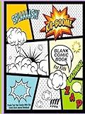 Blank Comic Book For Kids : Create Your Own Comics With This Comic Book Journal Notebook: Over 100 Pages Large Big 8.5" x 11" Cartoon / Comic Book With Lots of Templates