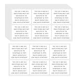 GSCWLD 120 Pack Cottage Food Law Label Stickers,1.5x2 Inch Cottage Law Labels for Baker's,Home Kitchen Food Labels Non-Inspection Statement