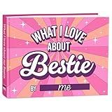 What I Love about Bestie Book - Best Friend Unique Gifts For Women, Friendship Gifts For Women - Best Friend Birthday Gifts - Personalized Christmas Gifts for Best Friends Fill-in-the-Blank Journal