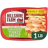 Hillshire Farm Ultra Thin Deli Sliced Turkey Breast Lunchmeat Oven Roasted Turkey Breast, 16 oz