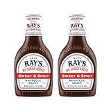 Sweet Baby Ray's No Sugar Added, Sweet & Spicy, 18.5 OZ (Pack of 2)