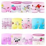 JackLoveBriefs Girls Underwear with 12 Packs Toddler Panties for Girls Multicolor(4-6T, Size L)