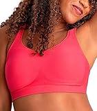 SHAPERMINT Bras for Women - Bras for Women no Underwire, Bralettes for Women with Support, Wireless Plus Size Bra Dark Pink