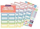 Essentials Habit Tracker Planner Stickers (52 weeks of stickers)