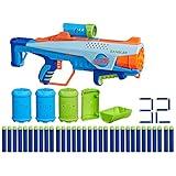 Elite Junior Rookie Pack, Easy Play Toy Foam Blaster, 32 Nerf Elite Darts, 4 Targets, Nerf Blasters for Kids Outdoor Games, Ages 6 & Up (Amazon Exclusive)