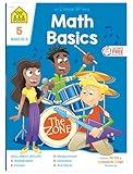 School Zone Math Basics 5 Workbook: 64 Pages, 5th Grade, Division, Order of Operations, Multiplication, Measurements, Ages 10-11 (I Know It! Book Series)