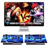 GWALSNTH 3D Pandora Box 18S Pro Arcade Games Console,36800 in 1 HD Video Game Machine,WiFi Function,Search/Save/Hide/Pause Games,Up to 4 Players,Sparated Joysticks …