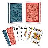 Playing Cards,Decks of Cards,Playing Card 2 Pack for Adults,Poker Cards Professional,Standard Poker Size Card,Playing Card Set for Game Night,Pinochle,Cartas,Magic Props,Go Fish
