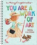 Mary Engelbreit's You Are a Work of Art 2026 Monthly/Weekly Planner Calendar