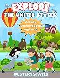 Explore the United States: Discover the West Region with our Educational Activity Book - Learn U.S. Geography for Ages 8-10