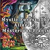 Mystic Forest: The Allure of Mysterious Plants: Coloring Book for Adults and Teens, Inhabitants of a mystical forest, Volume 3 (Mysterious Plants) (Mystic Habitants)