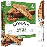 Nonni's, Toffee Almond Biscotti, 6.88 Ounce