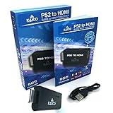 Kaico Edition HDMI Adapter for PlayStation 2 – PS2 to HDMI Converter | Plug & Play Cable for All PS2 Consoles (Phat & Slim) – Clear Video & Audio - Component Video Supported