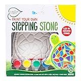 Creative Roots Mosaic Turtle DIY Stepping Stone Kit, Includes Ceramic Stone & 6 Vibrant Paints for Kids Ages 8+