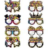 Happy New Year’s Eve Glasses 2026 - Pack Of 16 | New Year’s Eve Party Supplies 2026 | Happy New Year Glasses 2026, Happy New Year Decorations 2026 | New Year’s Glasses, New Year’s Eve Decorations